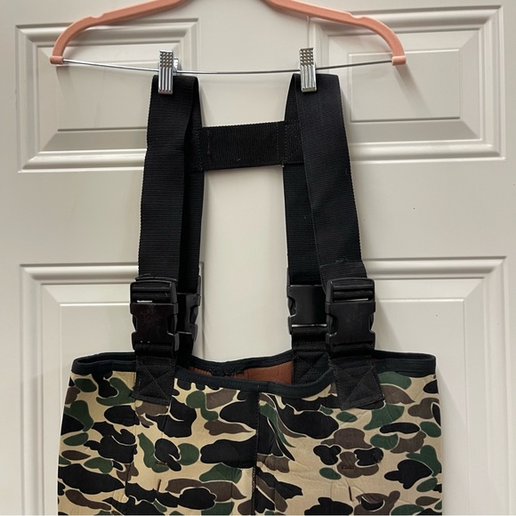 Sports Afield Camouflage Hunting Fishing Neoprene Waterproof Waders Medium - Picture 4 of 10